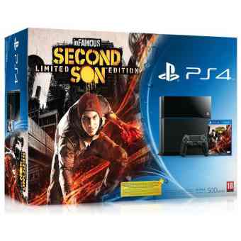Consola Ps4 500 Gb  Infamous Second Son
